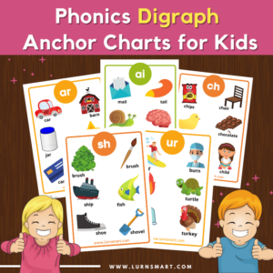 phonics digraphs anchor charts