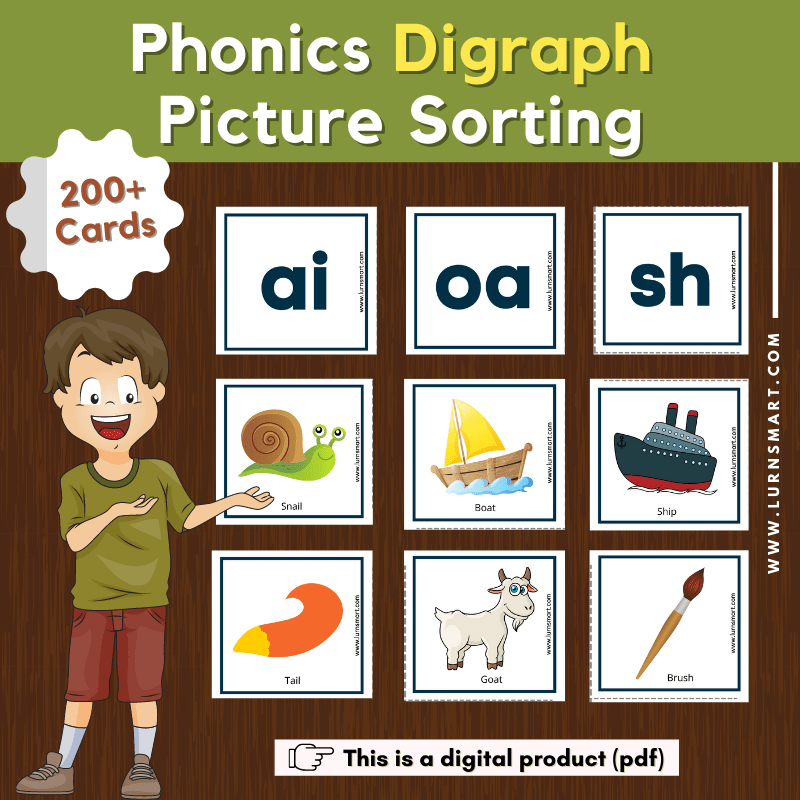 Digraphs - Picture Sorting 